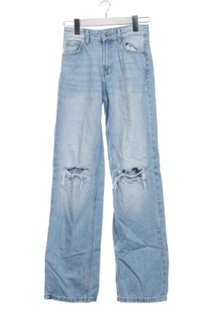 Дамски дънки Bershka, Размер XXS, Цвят Син, Цена 15,33 €