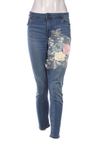 Blugi de femei Esmara, Mărime XL, Culoare Albastru, Preț 77,00 Lei