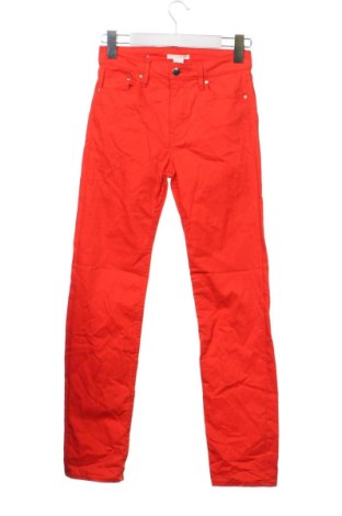 Damskie jeansy H&M, Rozmiar S, Kolor Czerwony, Cena 78,99 zł