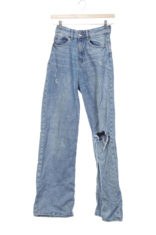 Blugi de femei H&M, Mărime XS, Culoare Albastru, Preț 91,99 Lei