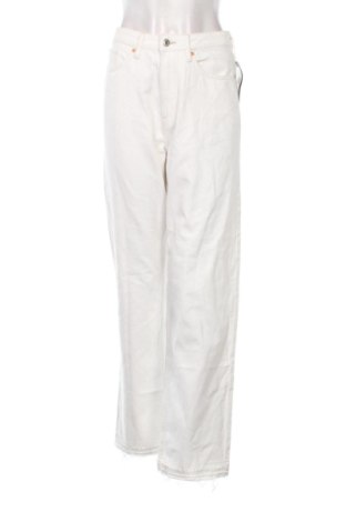 Blugi de femei H&M, Mărime L, Culoare Alb, Preț 145,99 Lei