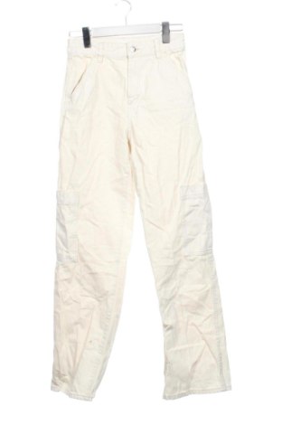 Blugi de femei H&M, Mărime XS, Culoare Ecru, Preț 91,99 Lei