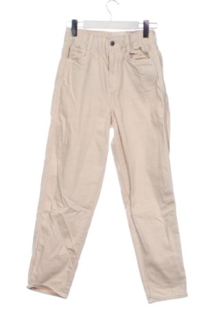 Damskie jeansy H&M, Rozmiar XS, Kolor Beżowy, Cena 79,00 zł