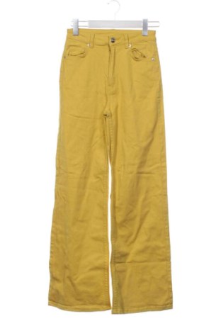 Dámské džíny  H&M Divided, Velikost XXS, Barva Žlutá, Cena  425,00 Kč
