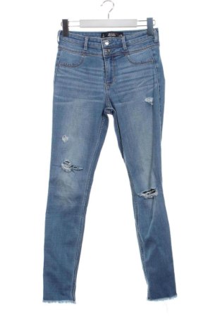 Blugi de femei Hollister, Mărime S, Culoare Albastru, Preț 104,26 Lei