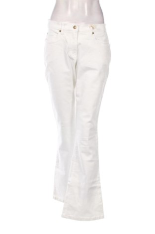 Blugi de femei John Baner, Mărime L, Culoare Alb, Preț 125,12 Lei
