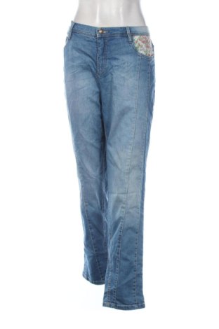 Blugi de femei John Baner, Mărime XL, Culoare Albastru, Preț 91,99 Lei