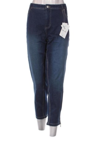 Blugi de femei Laura Torelli, Mărime XXL, Culoare Albastru, Preț 145,99 Lei