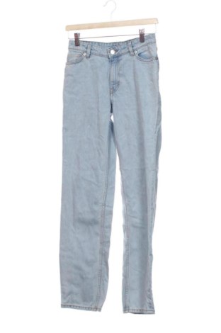 Damskie jeansy Monki, Rozmiar XS, Kolor Niebieski, Cena 251,85 zł