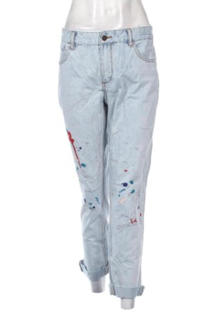 Damskie jeansy Pull&Bear, Rozmiar L, Kolor Niebieski, Cena 78,99 zł