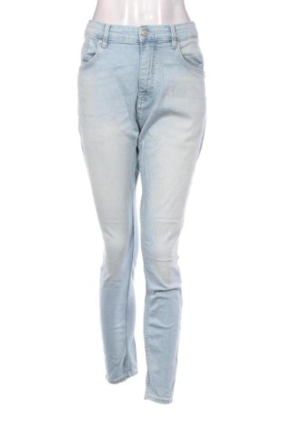 Blugi de femei Pull&Bear, Mărime XL, Culoare Albastru, Preț 77,31 Lei