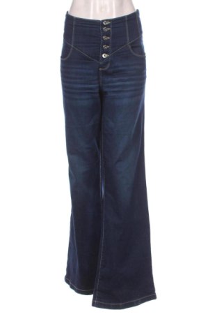 Blugi de femei Rainbow, Mărime XL, Culoare Albastru, Preț 78,20 Lei