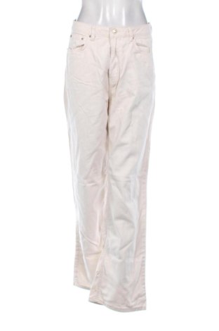 Blugi de femei Sinsay, Mărime M, Culoare Ecru, Preț 77,00 Lei