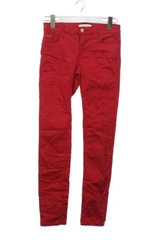 Blugi de femei Stradivarius, Mărime XS, Culoare Roșu, Preț 91,99 Lei