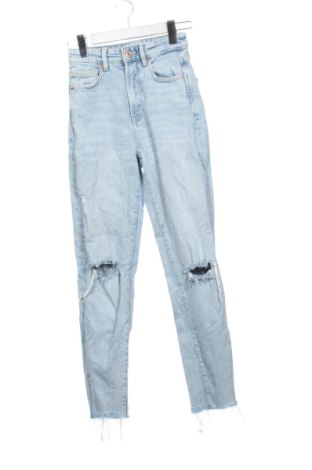 Dámske džínsy  Stradivarius, Veľkosť XS, Farba Modrá, Cena  17,95 €