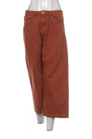 Blugi de femei Stradivarius, Mărime S, Culoare Maro, Preț 91,99 Lei