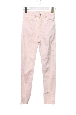 Дамски дънки Stradivarius, Размер XXS, Цвят Розов, Цена 15,33 €