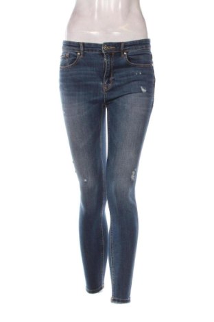 Дамски дънки Stradivarius, Размер M, Цвят Син, Цена 15,33 €