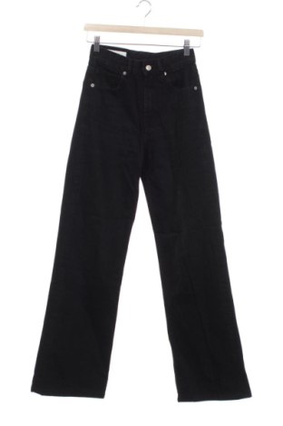 Dámske džínsy  Zara, Veľkosť XS, Farba Čierna, Cena  16,95 €