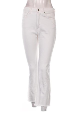 Blugi de femei Zara, Mărime M, Culoare Alb, Preț 72,99 Lei