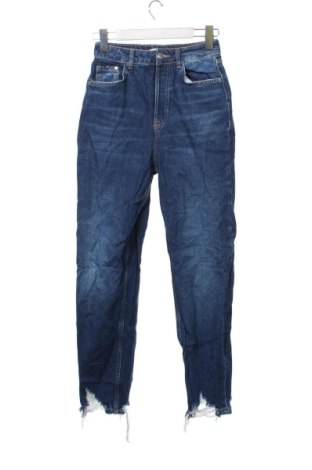 Blugi de femei Zara, Mărime XS, Culoare Albastru, Preț 85,99 Lei
