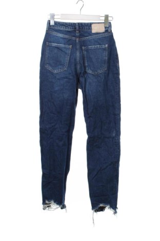 Blugi de femei Zara, Mărime XS, Culoare Albastru, Preț 85,99 Lei