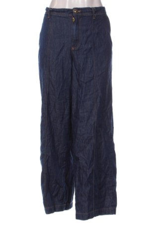 Blugi de femei Zara, Mărime L, Culoare Albastru, Preț 85,99 Lei