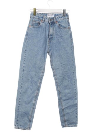 Damskie jeansy Zara, Rozmiar XXS, Kolor Niebieski, Cena 72,99 zł
