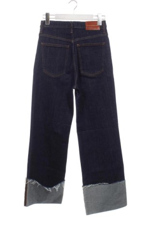 Blugi de femei Zara, Mărime XS, Culoare Albastru, Preț 71,99 Lei