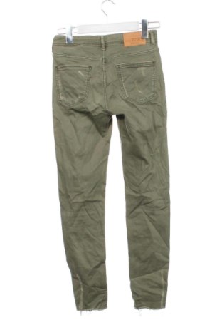 Γυναικείο Τζίν Zara, Μέγεθος XS, Χρώμα Πράσινο, Τιμή 16,99 €
