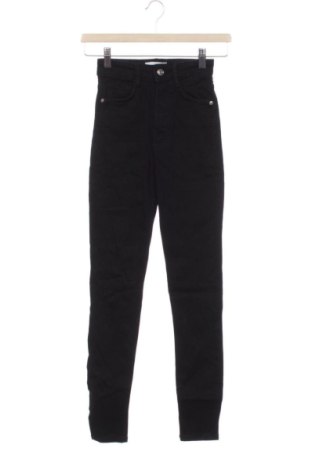 Dámske džínsy  Zara, Veľkosť XXS, Farba Čierna, Cena  16,95 €