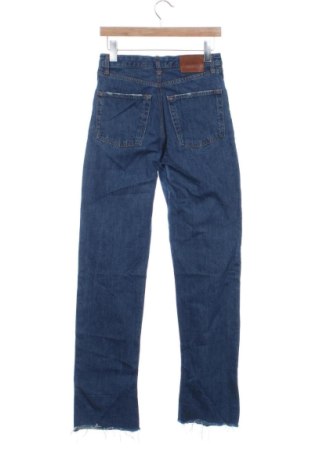Damskie jeansy Zara, Rozmiar S, Kolor Niebieski, Cena 72,99 zł