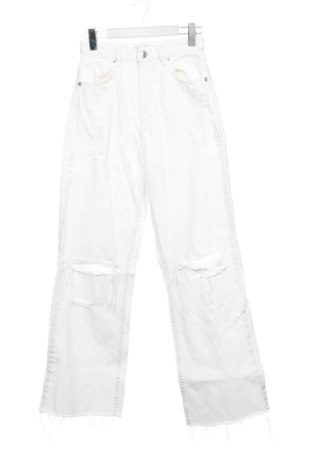 Blugi de femei Zara, Mărime S, Culoare Alb, Preț 72,99 Lei