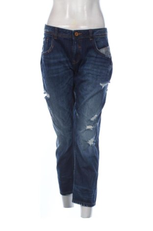 Blugi de femei Zara, Mărime XL, Culoare Albastru, Preț 85,99 Lei
