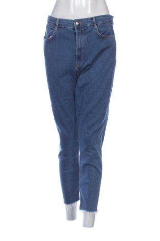 Damskie jeansy Zara, Rozmiar XL, Kolor Niebieski, Cena 72,99 zł
