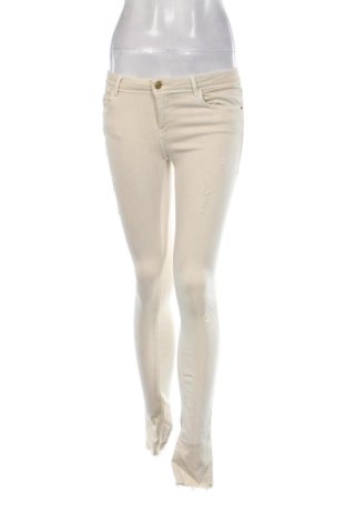 Damskie jeansy Zara, Rozmiar S, Kolor Beżowy, Cena 72,99 zł
