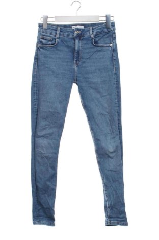 Blugi de femei Zara, Mărime S, Culoare Albastru, Preț 85,99 Lei