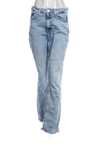 Blugi de femei Zara, Mărime M, Culoare Albastru, Preț 72,99 Lei