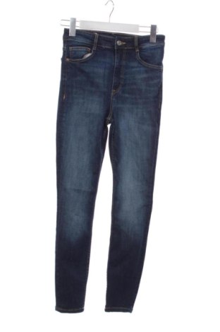 Дамски дънки Zara, Размер XS, Цвят Син, Цена 14,00 €