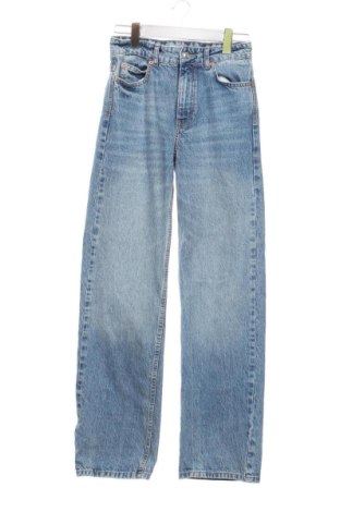 Blugi de femei Zara, Mărime XS, Culoare Albastru, Preț 85,99 Lei