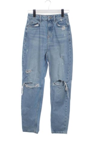 Dámske džínsy  Zara, Veľkosť XXS, Farba Modrá, Cena  15,00 €