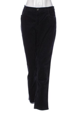 Pantaloni de velvet de femei Brax, Mărime XL, Culoare Albastru, Preț 182,46 Lei