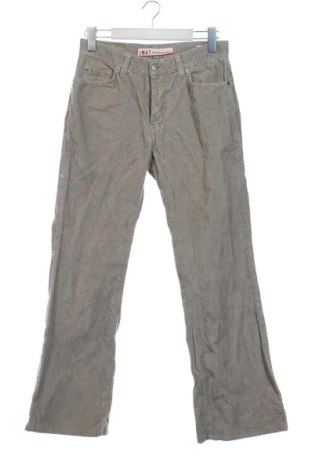 Pantaloni de velvet de femei Lib, Mărime M, Culoare Gri, Preț 77,25 Lei