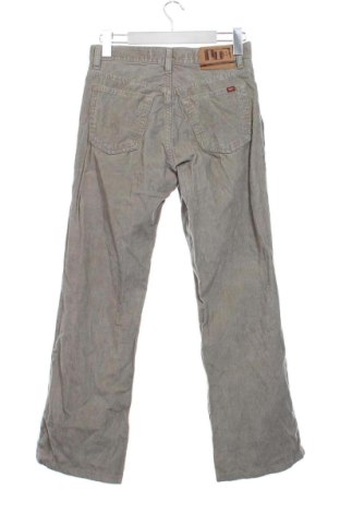 Pantaloni de velvet de femei Lib, Mărime M, Culoare Gri, Preț 77,25 Lei