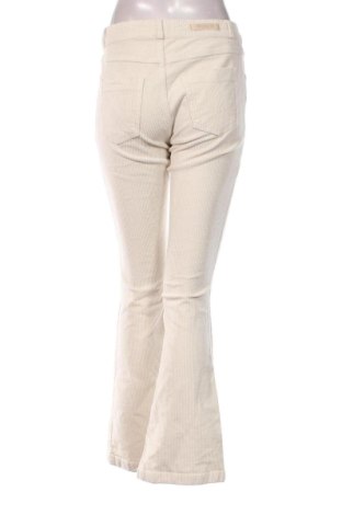Pantaloni de velvet de femei Para Mi, Mărime M, Culoare Ecru, Preț 151,99 Lei