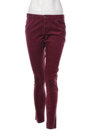 Pantaloni de velvet de femei Terranova, Mărime L, Culoare Roșu, Preț 91,99 Lei