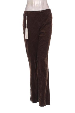 Pantaloni de velvet de femei Unbranded, Mărime XXL, Culoare Maro, Preț 145,99 Lei