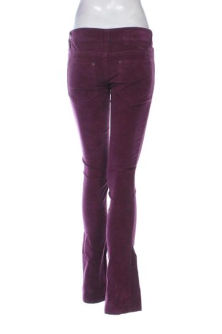 Pantaloni de velvet de femei United Colors Of Benetton, Mărime M, Culoare Mov, Preț 130,33 Lei