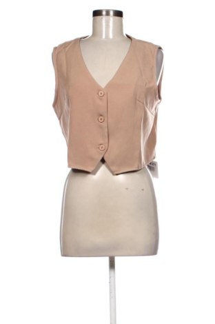 Дамски елек SHEIN, Размер M, Цвят Бежов, Цена 18,40 €