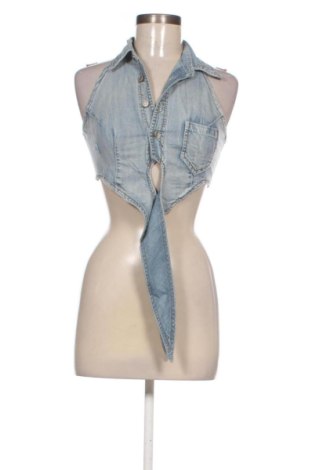 Vestă de femei Silvian Heach, Mărime S, Culoare Albastru, Preț 237,99 Lei